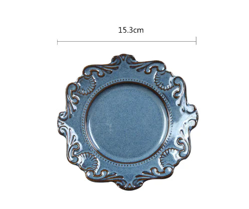 Set elegante vintage pratos