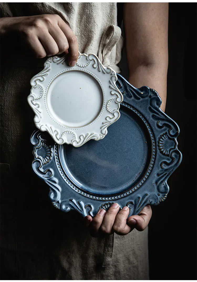 Set elegante vintage pratos