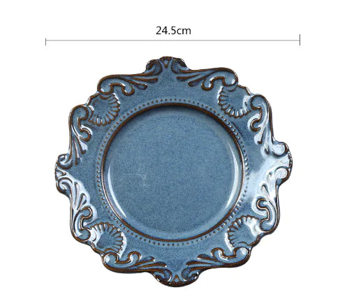 Set elegante vintage pratos