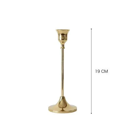 Suporte de velas vintage Gold