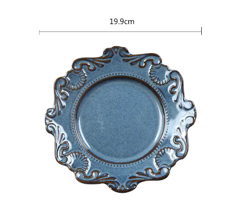 Set elegante vintage pratos
