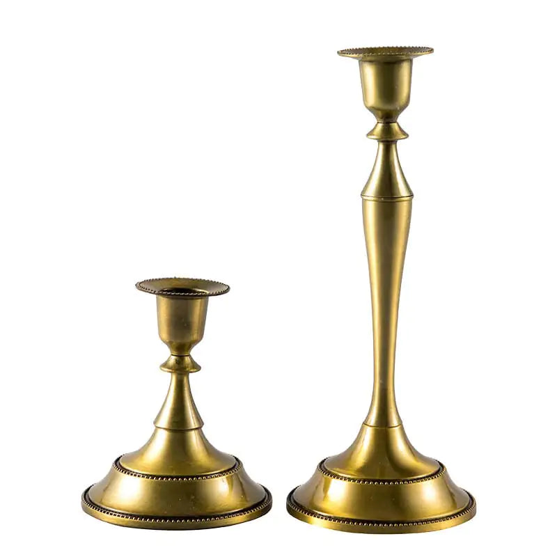 Suporte de Vela Vintage ornamentada