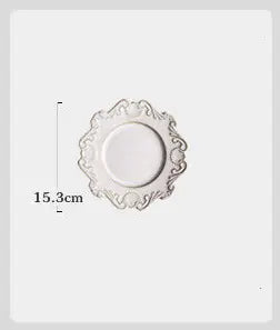 Set elegante vintage pratos